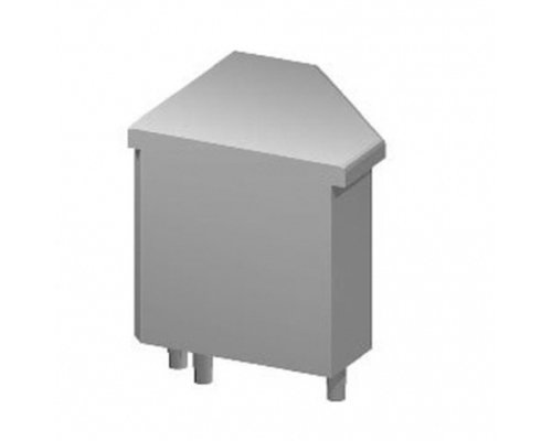 Прилавок угловой Emainox 8EAE 90°