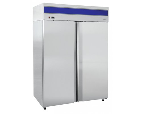 Шкаф холодильный Abat ШХ-1,4-01 нерж. (1485х820х2050) t -5...+5С, верх. агрегат