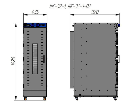 Шкаф сушильный Abat ШС-32-1