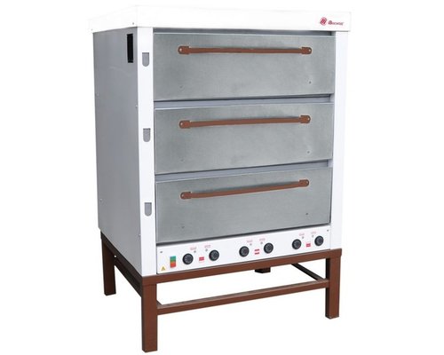 Хлебопекарная ярусная печь ХПЭ-500 (оцинкованная)