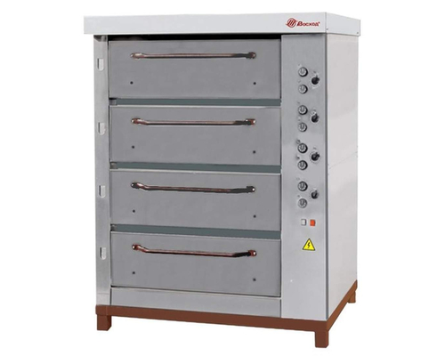 Хлебопекарная ярусная печь ХПЭ-750/4 (нержавеющая)