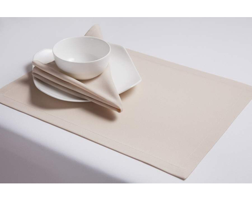 Салфетка подстановочная Astinn Oxford (бежевая) 30x40 см (подгиб 2 см)