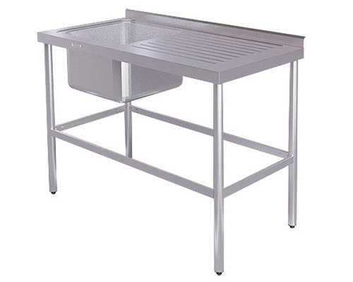 Ванна моечная цельнотянутая ВСМЦ-1/1200Н с правым столом