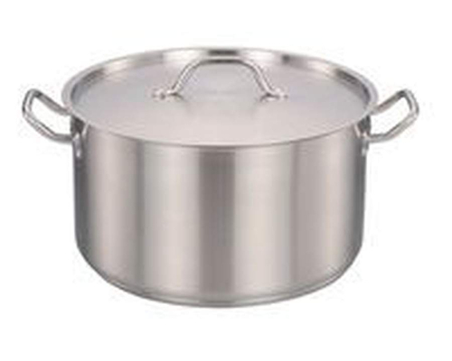 Кастрюля низкая с крышкой Indokor Professional (28х25 см, 15,4 л)