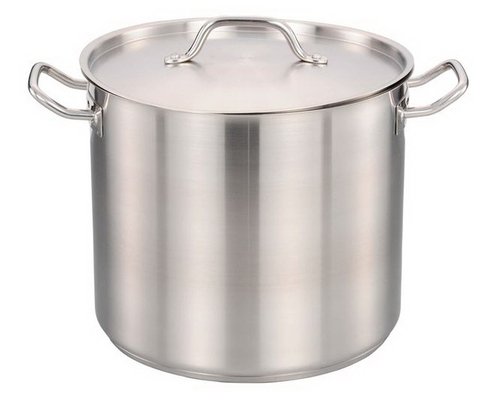 Кастрюля высокая с крышкой Indokor Professional (32х32 см, 25,7 л)