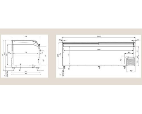 Ларь-бонета Ариада Ленинград ЛС3-250
