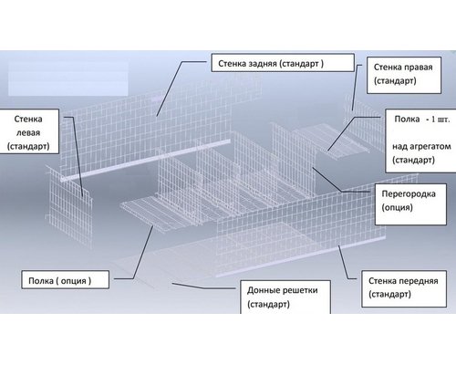 Ларь морозильный Ариада London LM 185 (торец)