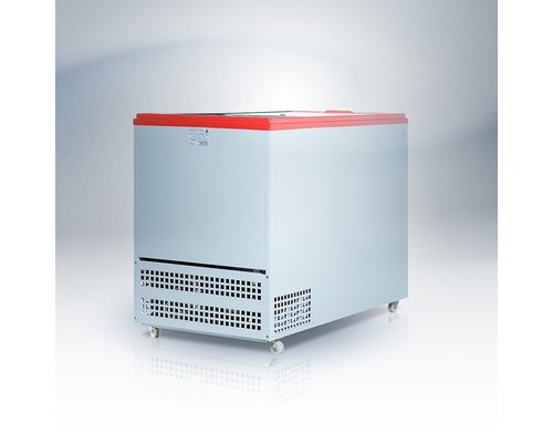 Морозильный ларь Ангара-400 СТ. (стекло) 4 корзины