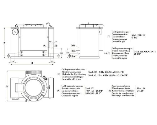 Опрокидывающаяся кастрюля Firex PMK IE 150