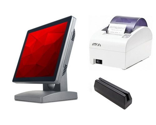 POS-комплект (ViVA II Turbo, АТОЛ 55Ф для ЕНВД, MSR, WinPOSReady 7)