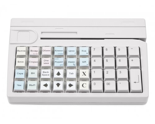 Программируемая POS-клавиатура Posiflex KB-4000U (с ридером МК)