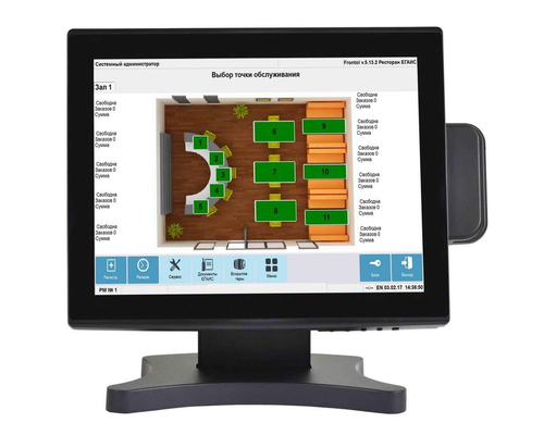 Сенсорный POS-монитор АТОЛ CPOS-15TM 15''