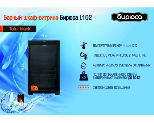 Холодильный шкаф Бирюса L102