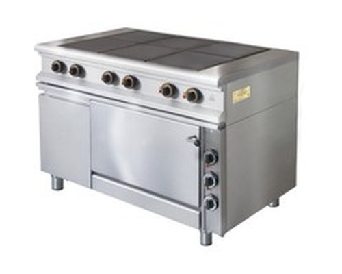 Плита 6-конфорочная 900 серии Iterma ПКЭ-6КВ-1200/700/860-64 (с духовкой)
