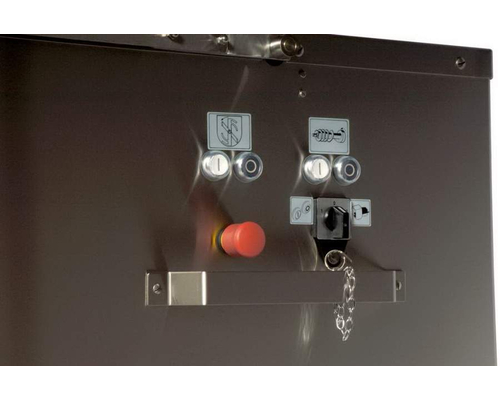 Мясорубка Koneteollisuus LM-130/A Unger (корпус чугун, шнек, нерж., автоматич. волчок, с педалью)