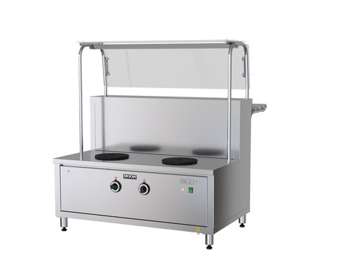 Прилавок-мармит первых блюд ШЕФ ПМПЭ15