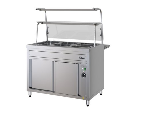 Прилавок-мармит вторых блюд ШЕФ ПМВЭ15