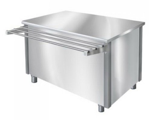 Прилавок нейтральный Iterma МН-600/700-01 (с направляющей)