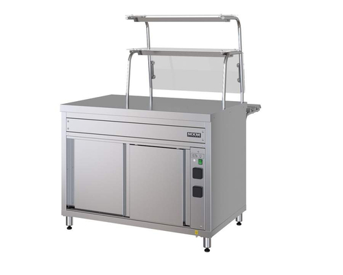 Прилавок нейтральный с полками ШЕФ ПНП11