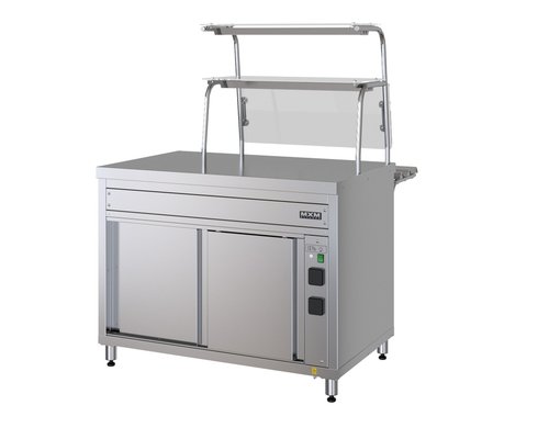 Прилавок нейтральный с полками ШЕФ ПНП15