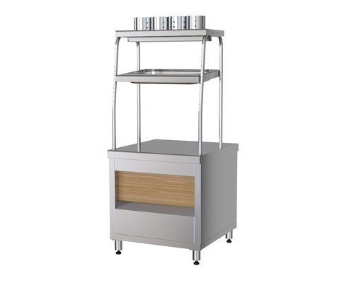 Прилавок столовых приборов с хлебницей ШЕФ ППСХ6 Прилавок столовых приборов с хлебницей ШЕФ ППСХ6