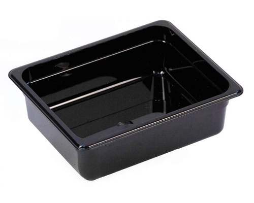 Гастроемкость поликарб.1/2х4'' (100мм) 327х265 [JW-P124B черная]