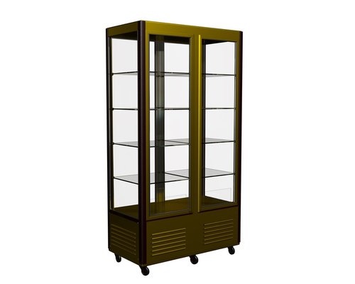 Шкаф холодильный кондитерский Полюс R800C Carboma Люкс INOX (D4 VM 800-1)