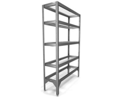 Стеллаж кухонный с полками для тарелок СТ-1,8*6/5 (э)