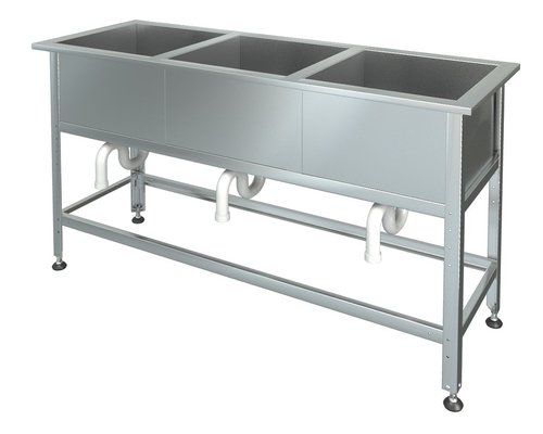 Ванна моечная сварная ВМ3/5 (оц.)