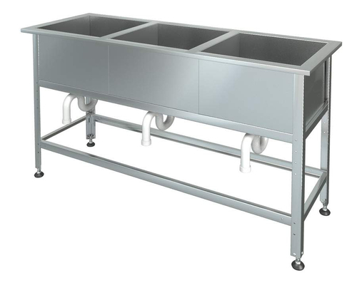 Ванна моечная сварная ВМ3/7 (оц.)