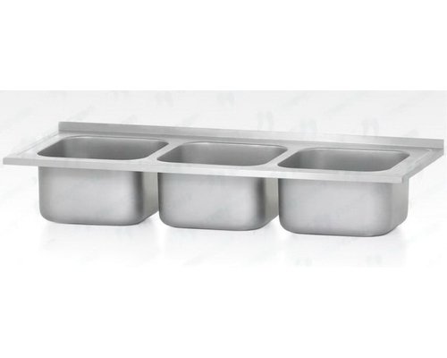 Ванна моечная ВМЦн 1800*700 ''Norma'', 3 м/о, борт - базовый элемент