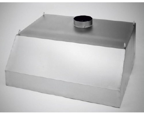 Зонт вытяжной ЗВД 1000*1800*400, нерж.ст.