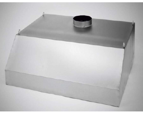 Зонт вытяжной ЗВД 1200*1800*400, нерж.ст.