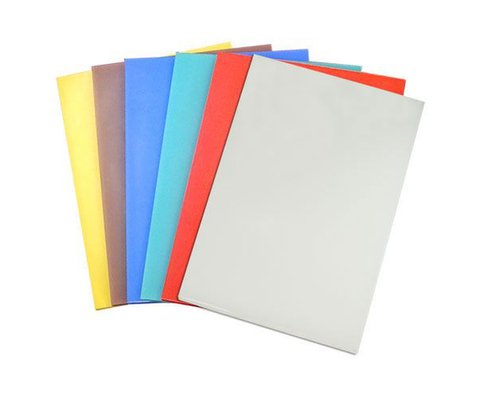 Доска разделочная 500х350х18 (белая, полипропилен)