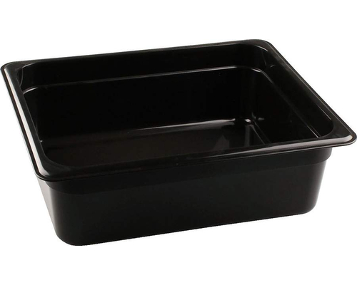 Гастроемкость GN 1/2-100 (черный полипропилен)