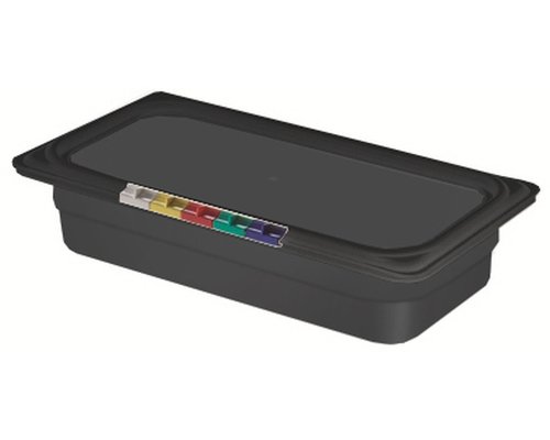 Гастроемкость GN 1/3-65 (черный полипропилен)