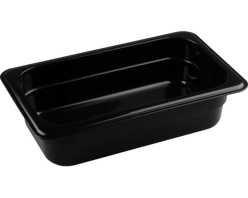 Гастроемкость GN 1/4-65 (черный полипропилен)