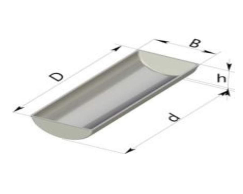 Хлебная форма Л18.6 (Рулетница рифлёная)