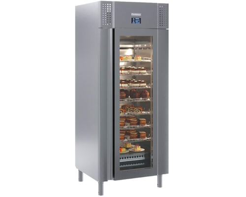 Холодильный шкаф Полюс Carboma PRO M700GN-1-G-HHC 9005 (окраш.сталь, с высоким контролем влажности)