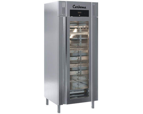 Холодильный шкаф Полюс Carboma PRO M700GN-1-G-MHC 0430 (нерж.сталь, со средним контролем влажности)