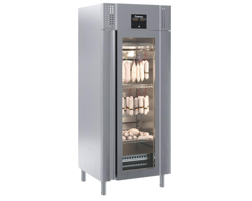 Холодильный шкаф Полюс Carboma PRO M700GN-1-G-MHC 0430 (нерж.сталь, со средним контролем влажности)