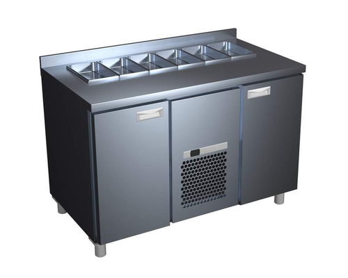 Холодильный стол для салатов Полюс T70 M2sal-1-G 0430 (SL 2GNG Сarboma)