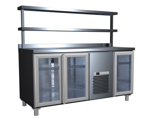 Холодильный стол Полюс T70 M2-1-G 9006 (2GNG/NT Полюс)