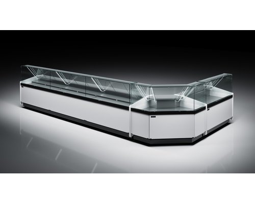 Кондитерская тепловая витрина Полюс KC80 (Borneo 2) SH 1,0-1