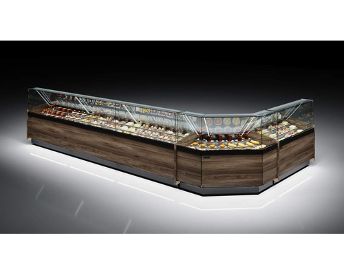 Кондитерская тепловая витрина Полюс KC80 (Borneo 2) SH 1,2-1