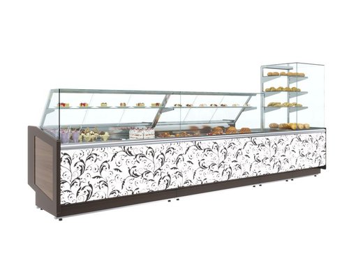 Кондитерская тепловая витрина Полюс KC80 (Borneo) SH 1,0-1