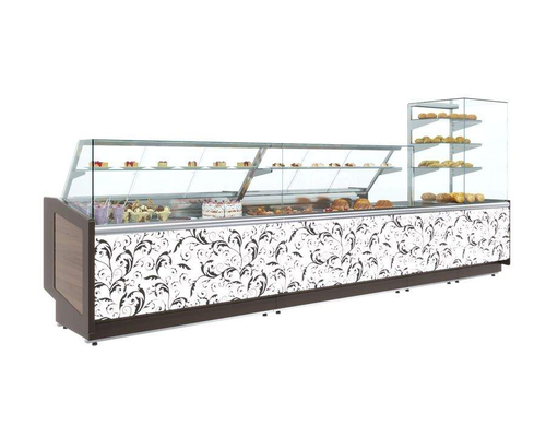 Кондитерская тепловая витрина Полюс KC80 (Borneo) SH 1,2-1