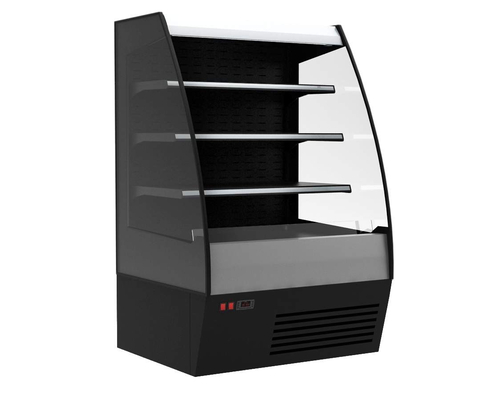 Тепловая пристенная витрина Полюс F 16-08 SH 1,9-2 0020 (Carboma 1600/875 BT-1,9) прозрачный стеклопакет