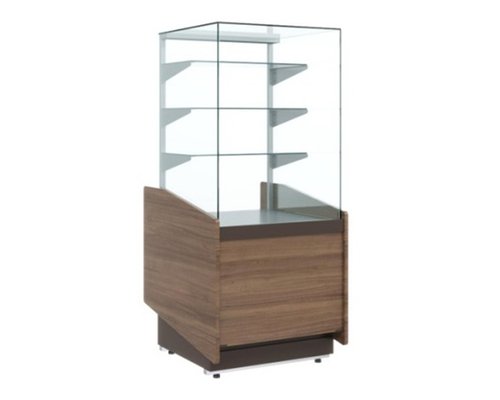 Тепловая витрина-башня Полюс Carboma Vision KC82 SH 0,8-11 (с фронтальным стеклом)