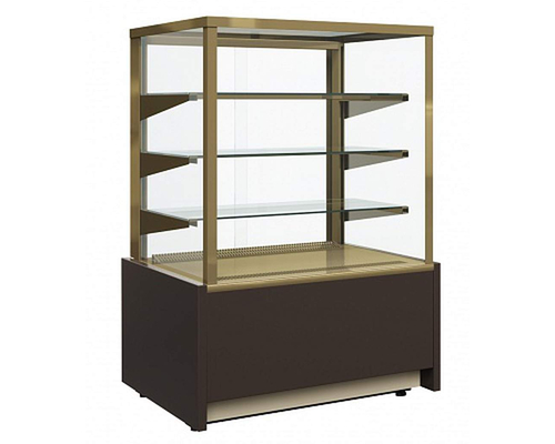 Тепловая витрина Полюс Carboma Flandria KC70 SH 0,9-1 LIGHT (стекло)